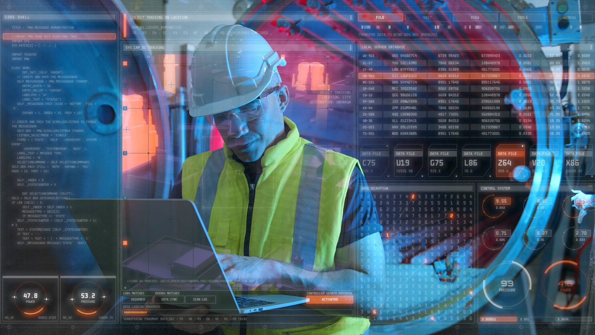 Technicien consultant des données numériques industrielles