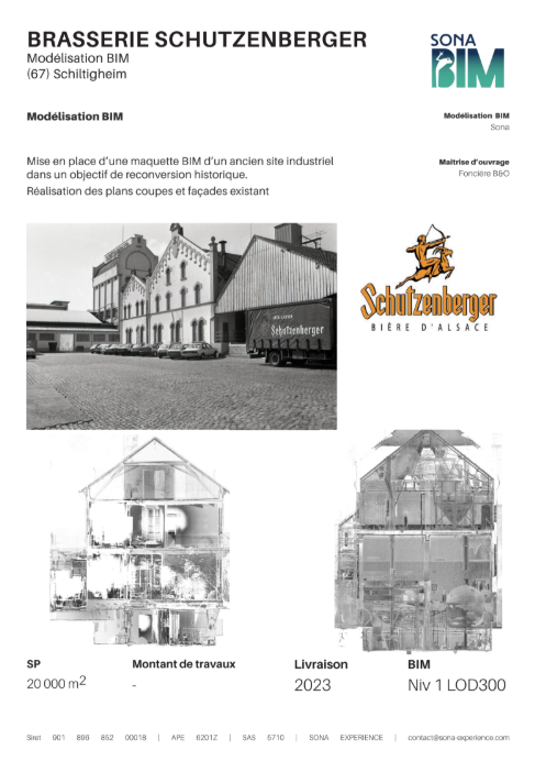 Aperçu de la réalisation Brasserie Schutzenberger